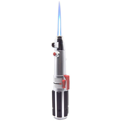 The Chosen One Lightsaber Gift Torch Lighter for Husbands, Dads, and Boyfriends Iconic Design, Adjustable Flame, Butane Not Included Philthy.