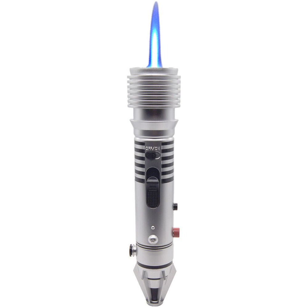The Chosen One Lightsaber Gift Torch Lighter for Husbands, Dads, and Boyfriends Iconic Design, Adjustable Flame, Butane Not Included